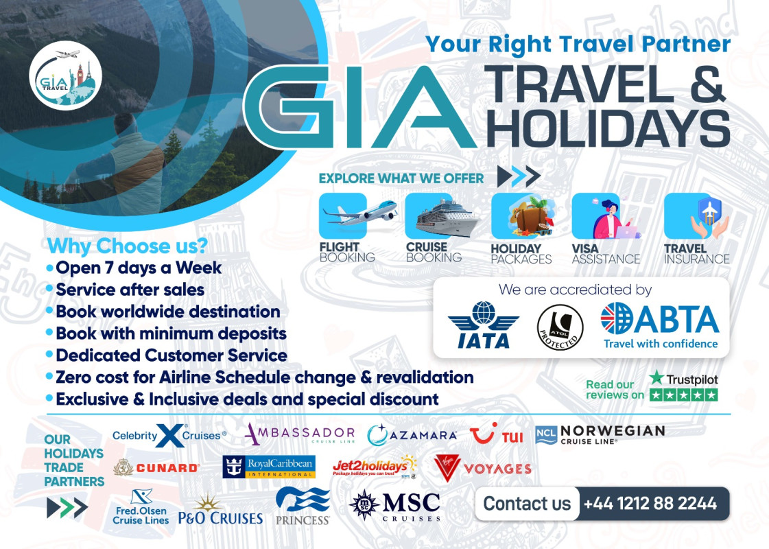 Our Sponsor and reliable travel partner - GIA